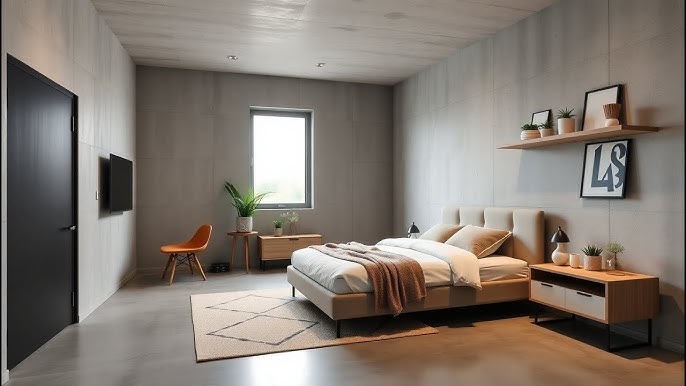 Want amazing concrete bedroom ideas? (Find stunning inspiration to design your perfect space)