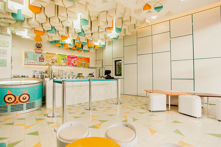 Modern Ice Cream Store Interior Design for Your Business