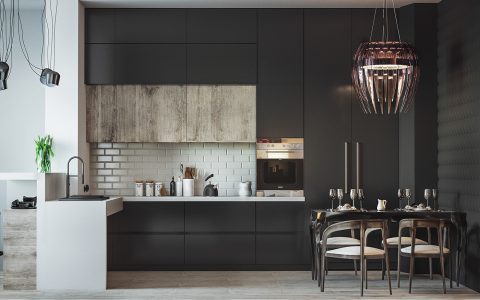 Want to try a brutalist kitchen style? Get started with these easy steps for your brutalist kitchen!