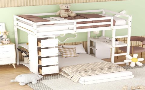 Top bunk desks reviews best 4 models for kids and teens