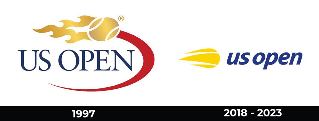 us open 2024 logo comparison: see how it differs from last years versions.