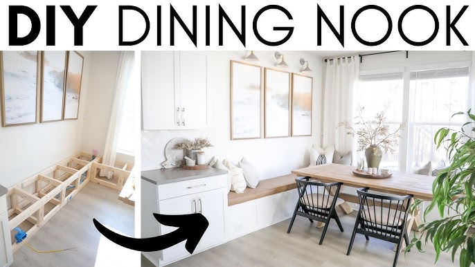 How to Build a Built In Bench Dining Area Simple Step by Step Guide