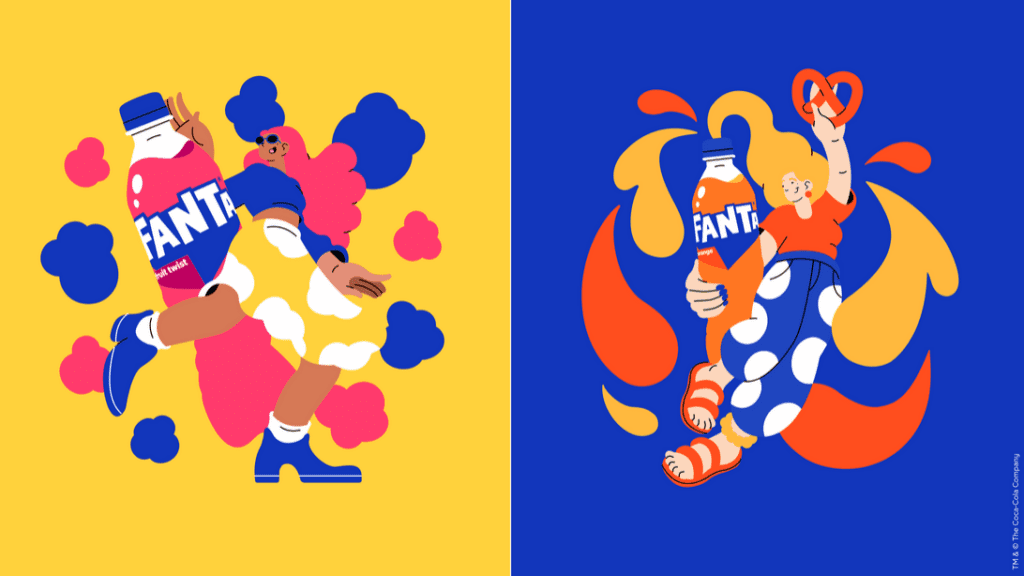 fanta rebranding steps: learn how they made the big shift.