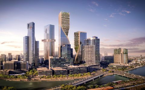Why cylindrical skyscraper with horizontal bands are trending now? Discover top 5 reasons!