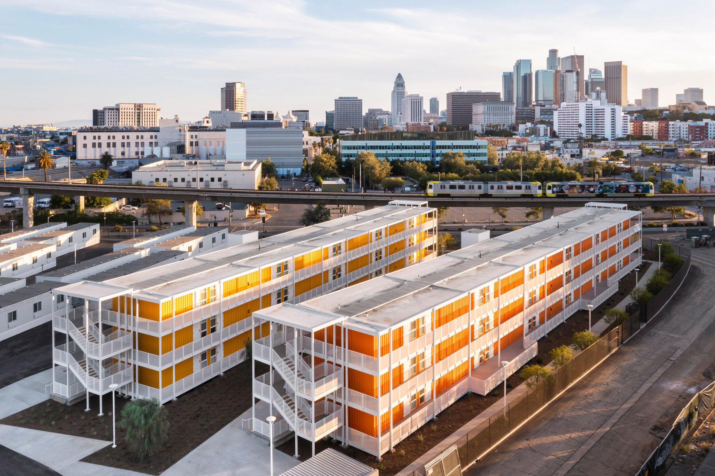 Los Angeles homeless shipping container housing cost? How much they really spent building it?