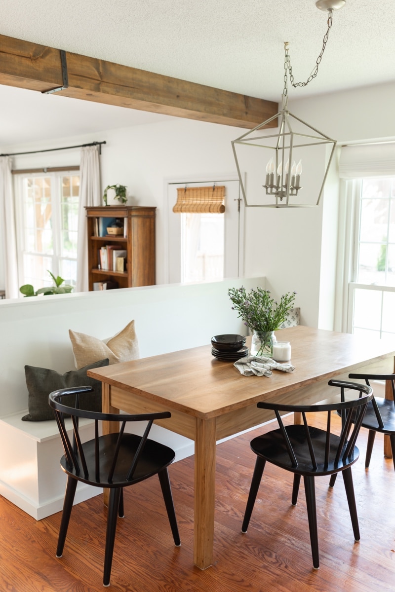 DIY Built in Bench Dining Table Easy Step by Step Installation Guide