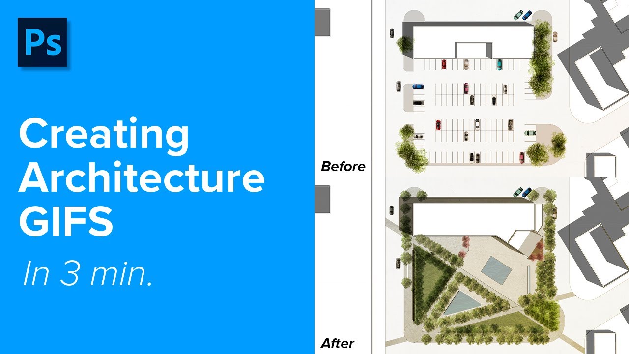 How to create architecture gifs? (simple steps for beginners guide)