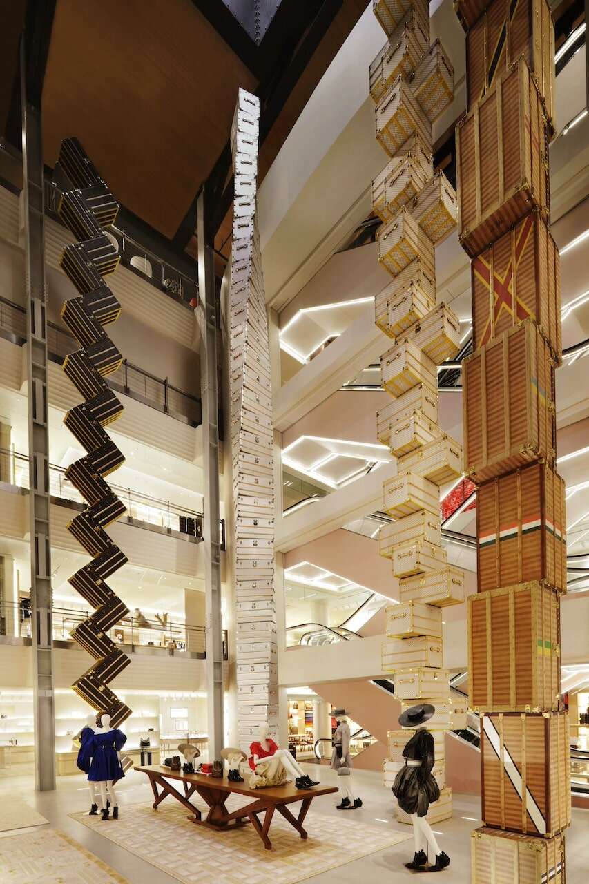 Inside the louis vuitton building explore key floors and features