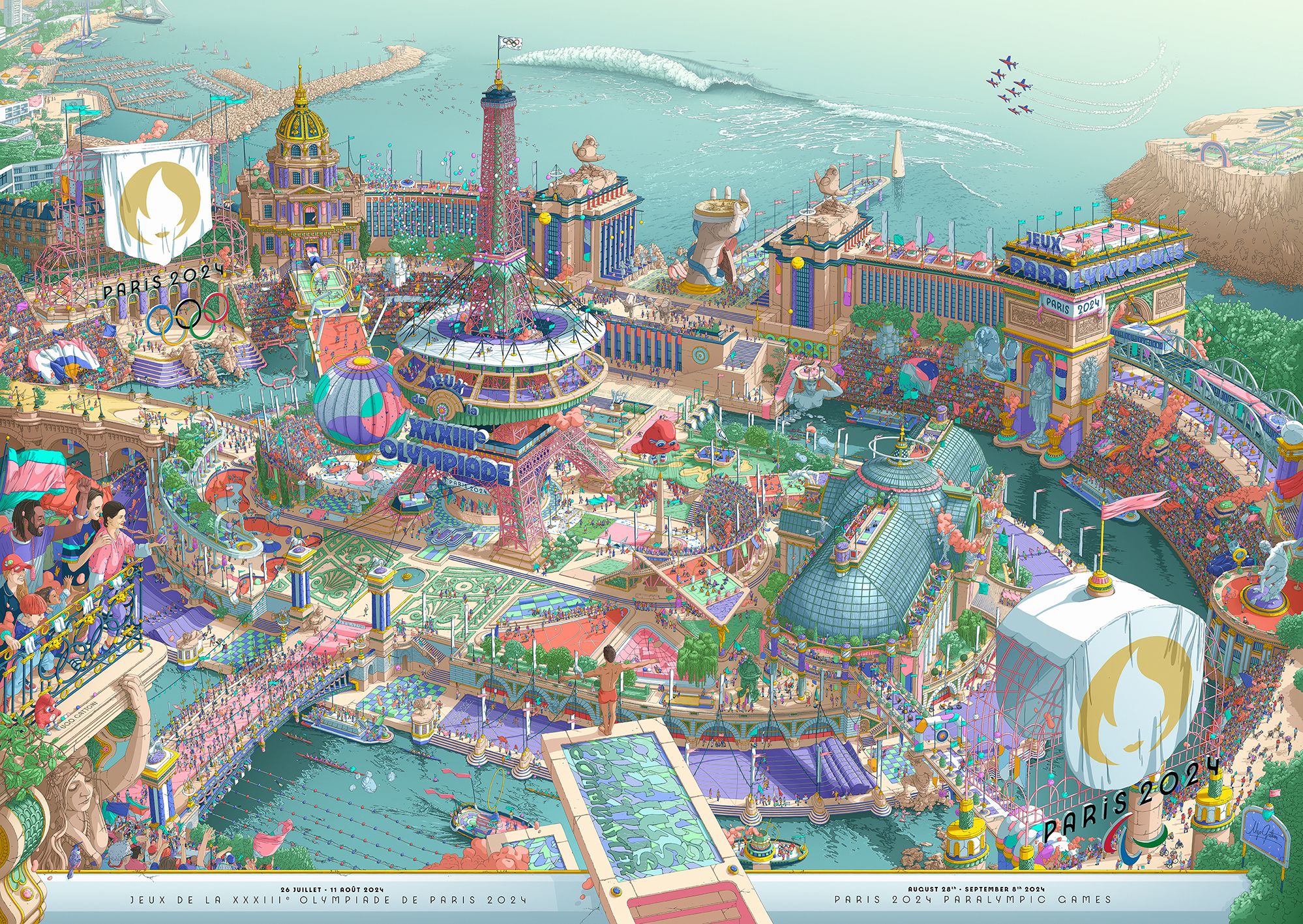 Ugo Gattoni Olympics poster where can I buy learn good places to get it